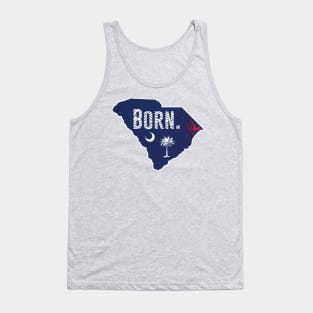 South Carolina SC born palmetto Tank Top